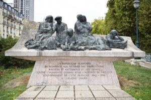 Monument Vélodrome d'Hiver bij Parijs 2017